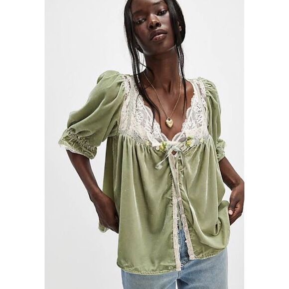 Free People Tops - Free People Let's Voyage Top